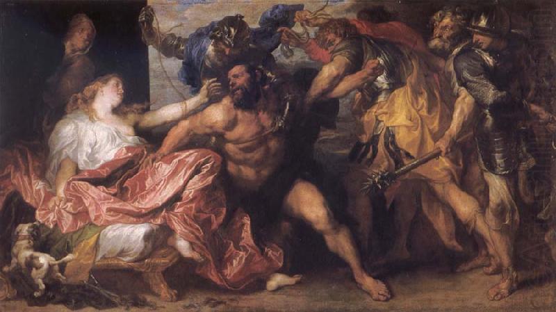Anthony Van Dyck Samson and Delilah china oil painting image